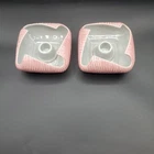 MCM Vintage Red Wing TEXTURA Candle Holders/Sticks Pink/Grey Raided Edge