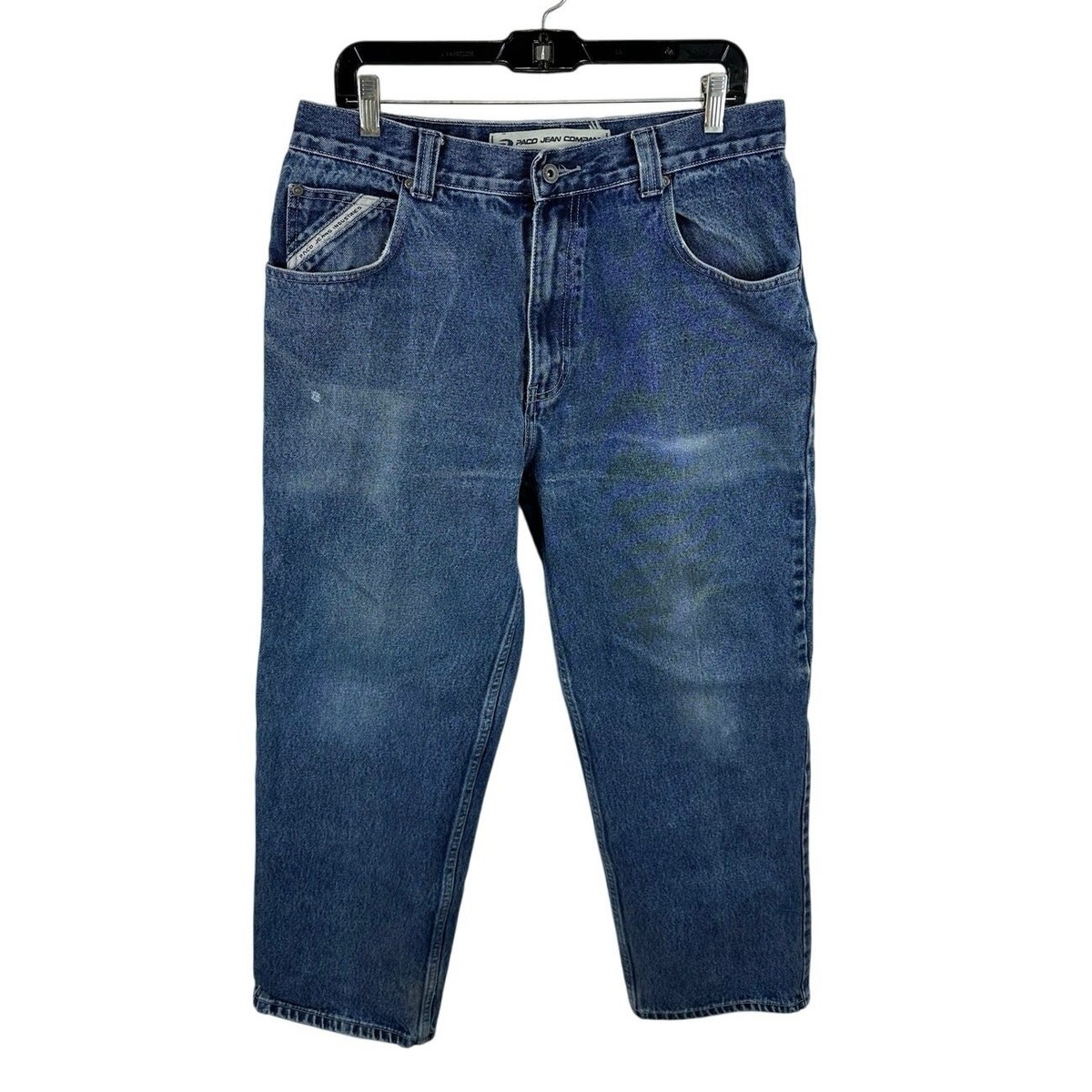 パコ Paco Jean Company Vintage Y2K Straight Leg Jeans Fits 33x29 Skater
