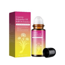Roll-On Cyperus Rotundus Essential Oil for Hair Removal Care, Moisturizing Sooth