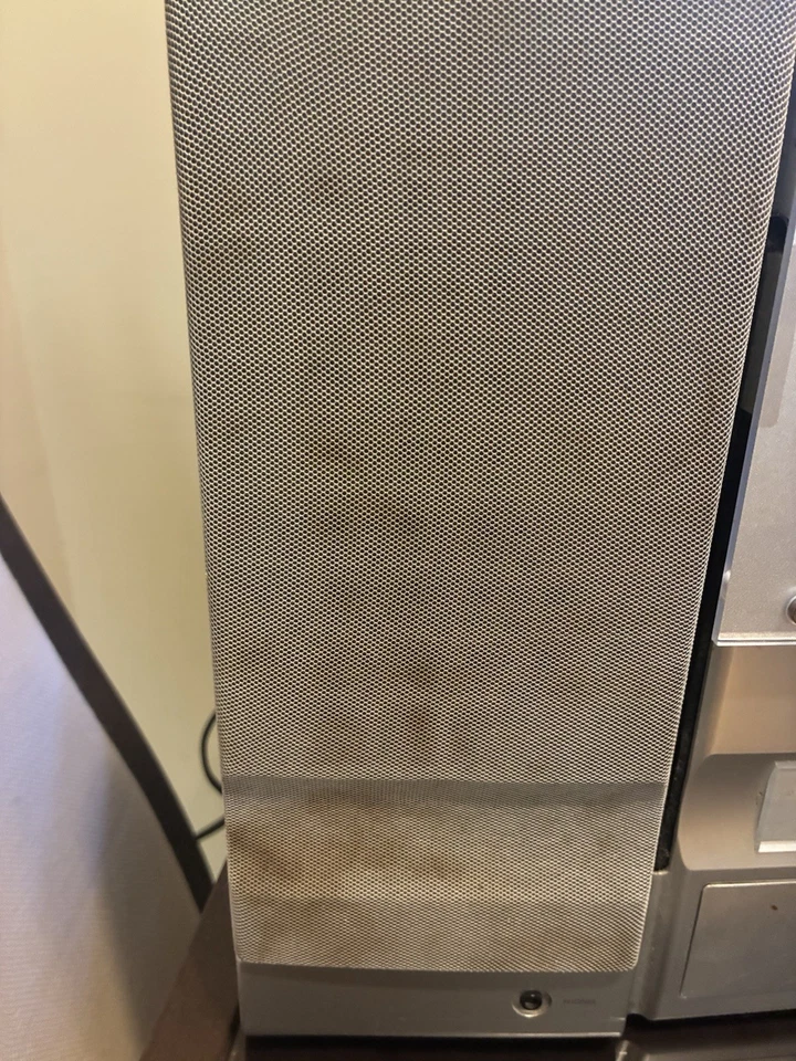 Denon D-AJ03 Vertical CD Player Attached Speakers Vintage - image 4 of 4