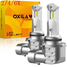 2/4/6X 9006 HB4 LED Headlight Bulb Conversion Kit Low Beam 6500K Replace Halogen