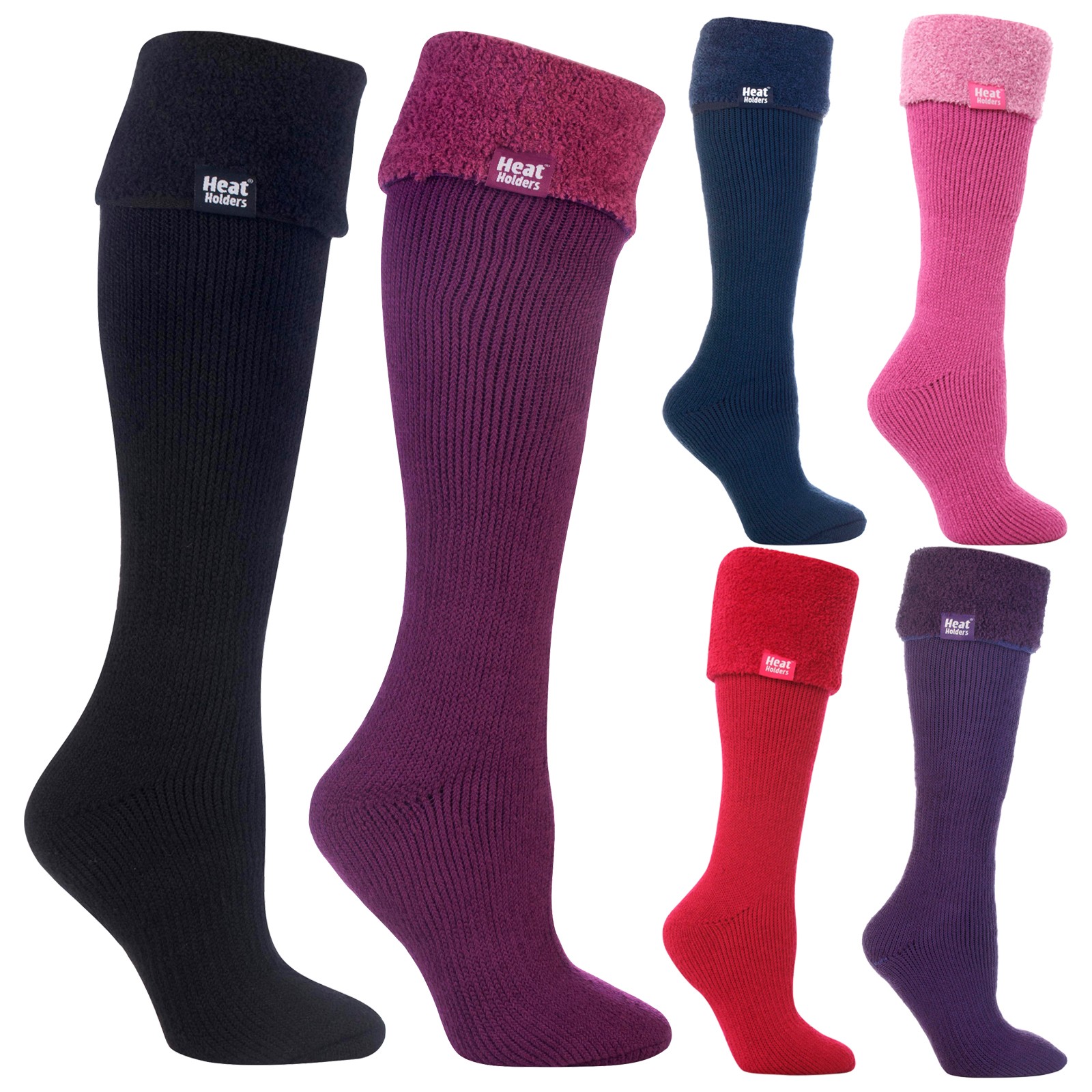 Heat Holders Ladies Knee High Boot Socks