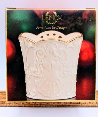 LENOX Merry Lights Angel Votive Candleholder New in Box