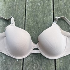 Simply Perfect Warner's Underarm Smoothing Underwire Bra Nude 34B