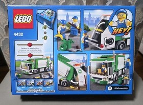 2012 LEGO CITY 4432 Garbage Truck Building Kit - Brand New Sealed - Retired