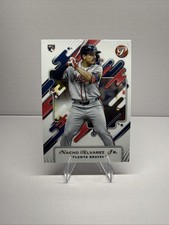 Nacho Alvarez Jr 2025 Topps Pristine Rookie #10 Atlanta Braves RC Refractor