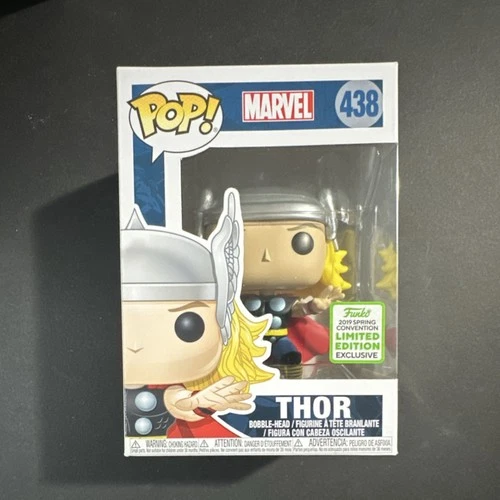 Funko Pop! Vinyl Marvel Thor #438 2019 Spring Convention Limited Edition Exclus…