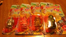 Set of 4 1988 The Wizard of Oz Wind-Up Walkers Lion, Witch, Tinman & Glenda #SH3