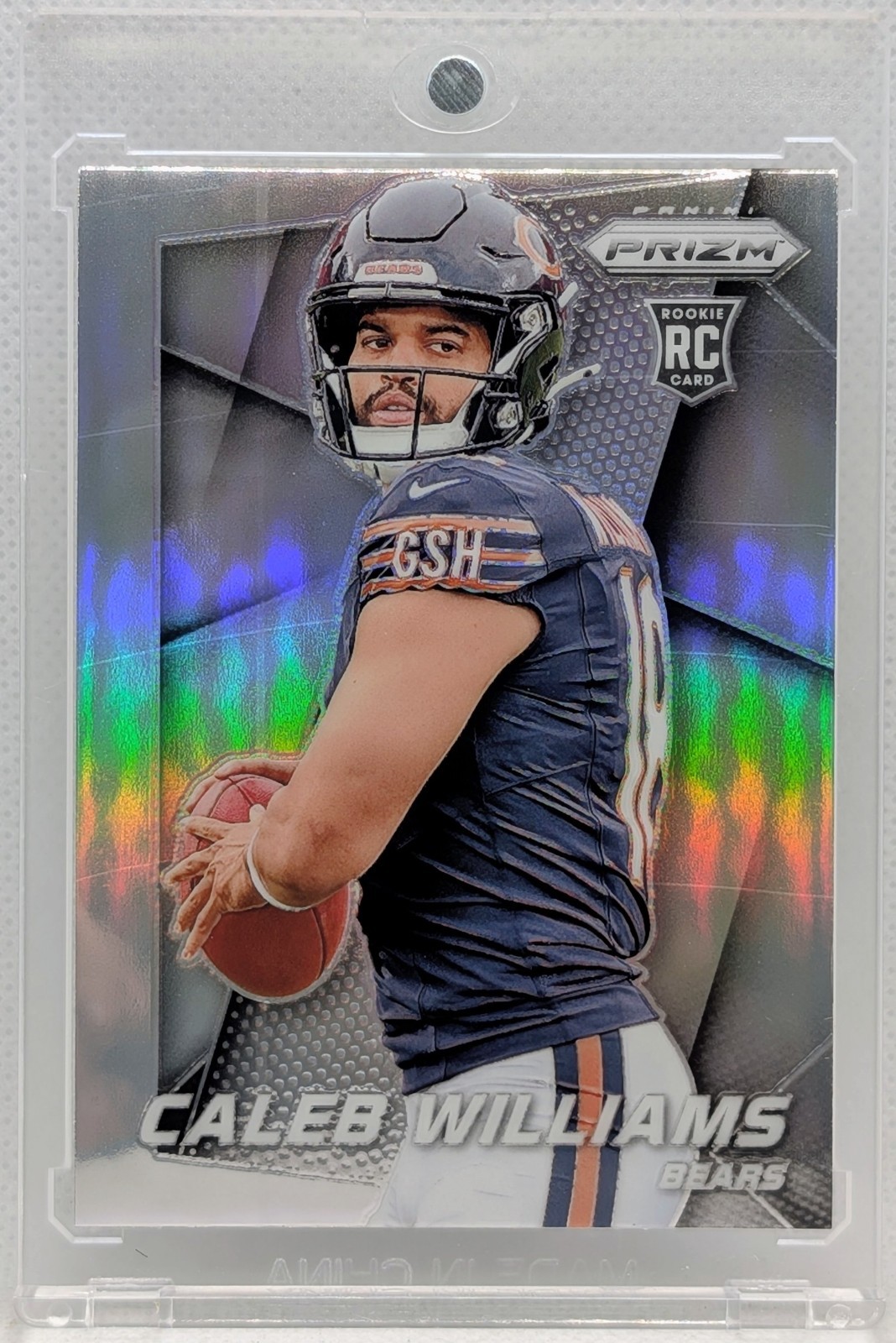 2024 Panini Prizm - Prizm Flashback Rookie Caleb Williams #1 Silver Prizm (RC)