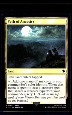 2025 MTG Magic The Gathering FIC Final Fantasy Commander #411 Path of Ancestry