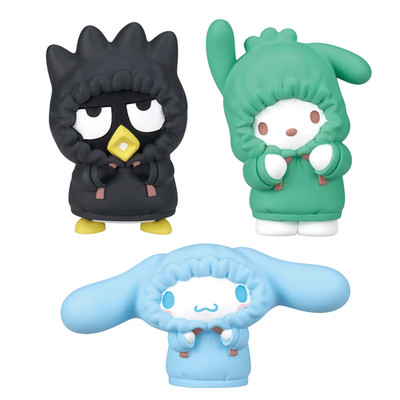 Sanrio Mugyugyu! Parker Hoodie Figure Tomy Gachapon (Single) | eBay