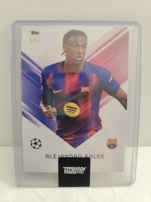 Topps Total Football 25/26 Alejandro Balde Base /99 FC Barcelona