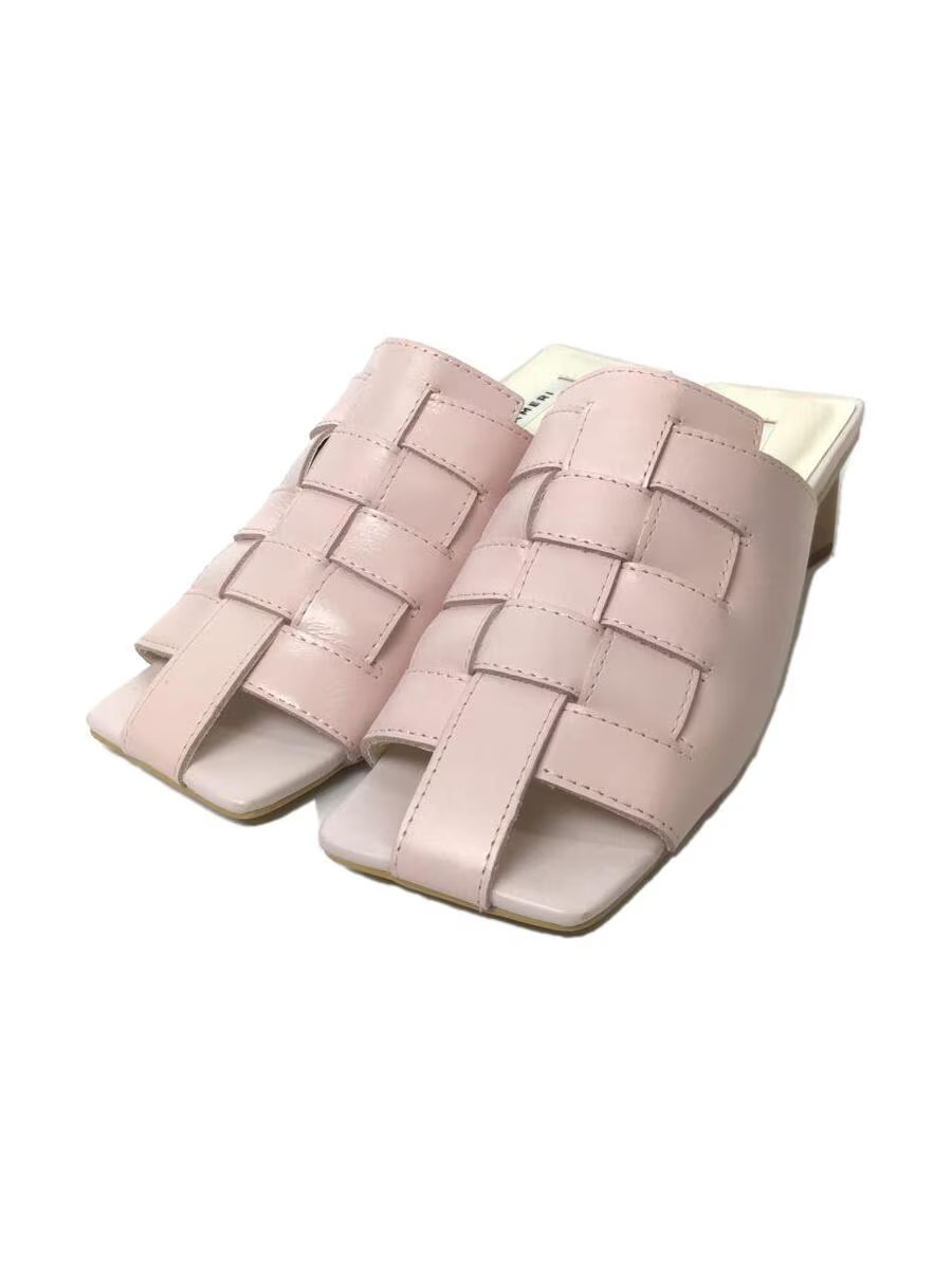 Ameri Sandals S Pnk Leather LjT21 - image 2