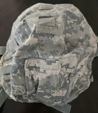 US ARMY ACU COMBAT HELMET COVER IR TABS NODS OPENING SZ LARGE/EXTRA LARGE