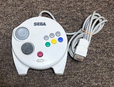 3D Multi Controller Pad White HSS-0137 Tested Sega Saturn