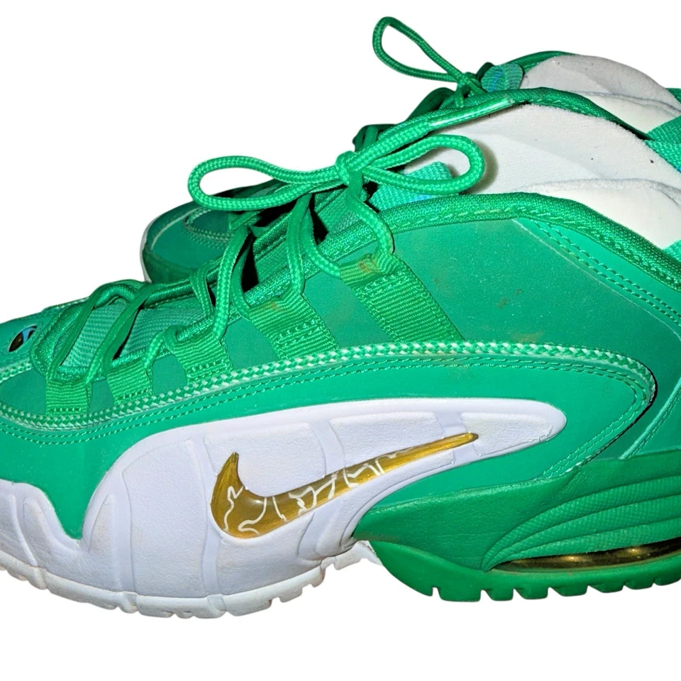 Nike Air Max пенни BG мальчиков 7Y подержанные FQ8349-324 стадиона зеленый туфли кроссовки - Изображение 4 из 4