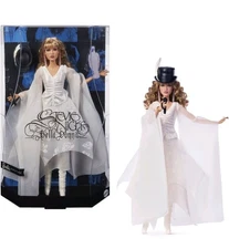  Barbie Stevie Nicks Bella Donna White Dress Doll In HAND