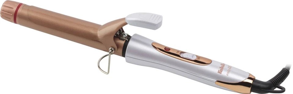 Fakir Lockenstab ESTELLE Rose-Weiss Keratin-Turmalinbeschichtung 50 Watt 200°C