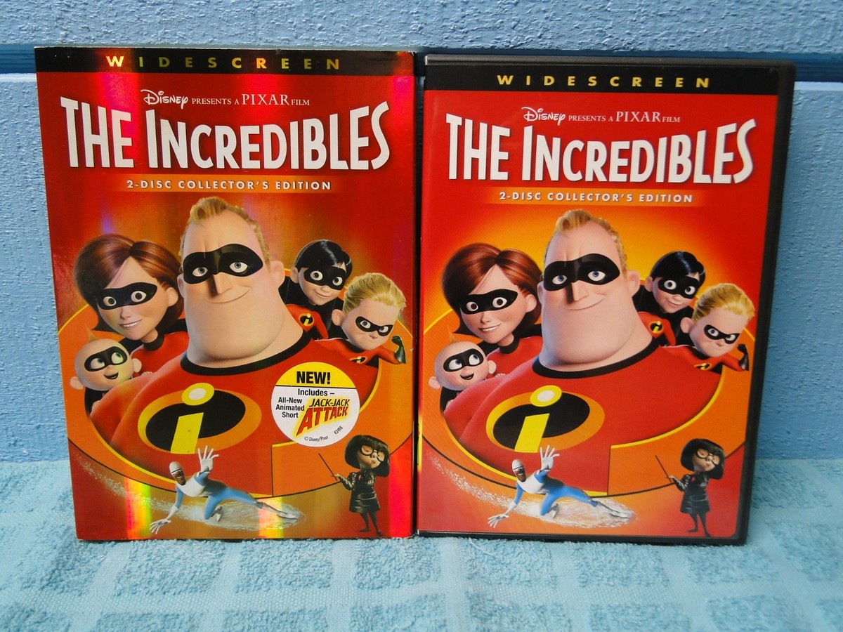 The Incredibles 2 Disc Collector's Edition Widescreen DVD