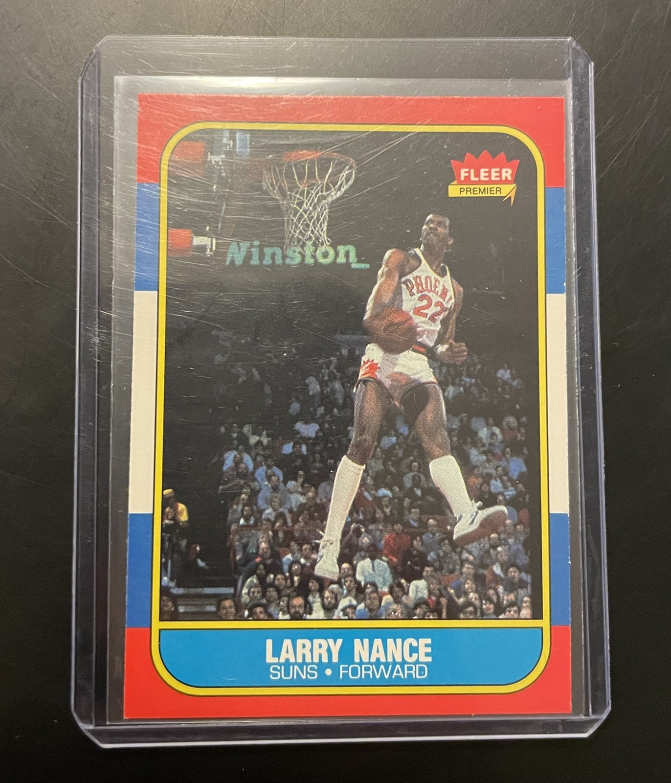 1986-87 Fleer #78 Larry Nance RC