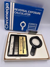 Rare Vintage Omega Chromega Reversal Exposure Calculator 469-025 NOS 