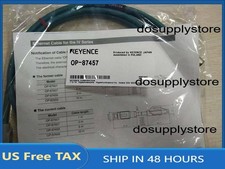 NEW Keyence OP-87457 Vision Sensor Ethernet cable 2 m for IV Series