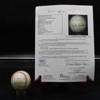 Gibson +6 St. Louis Cardinals / Browns Multi-Signed Baseball JSA LOA AZ473