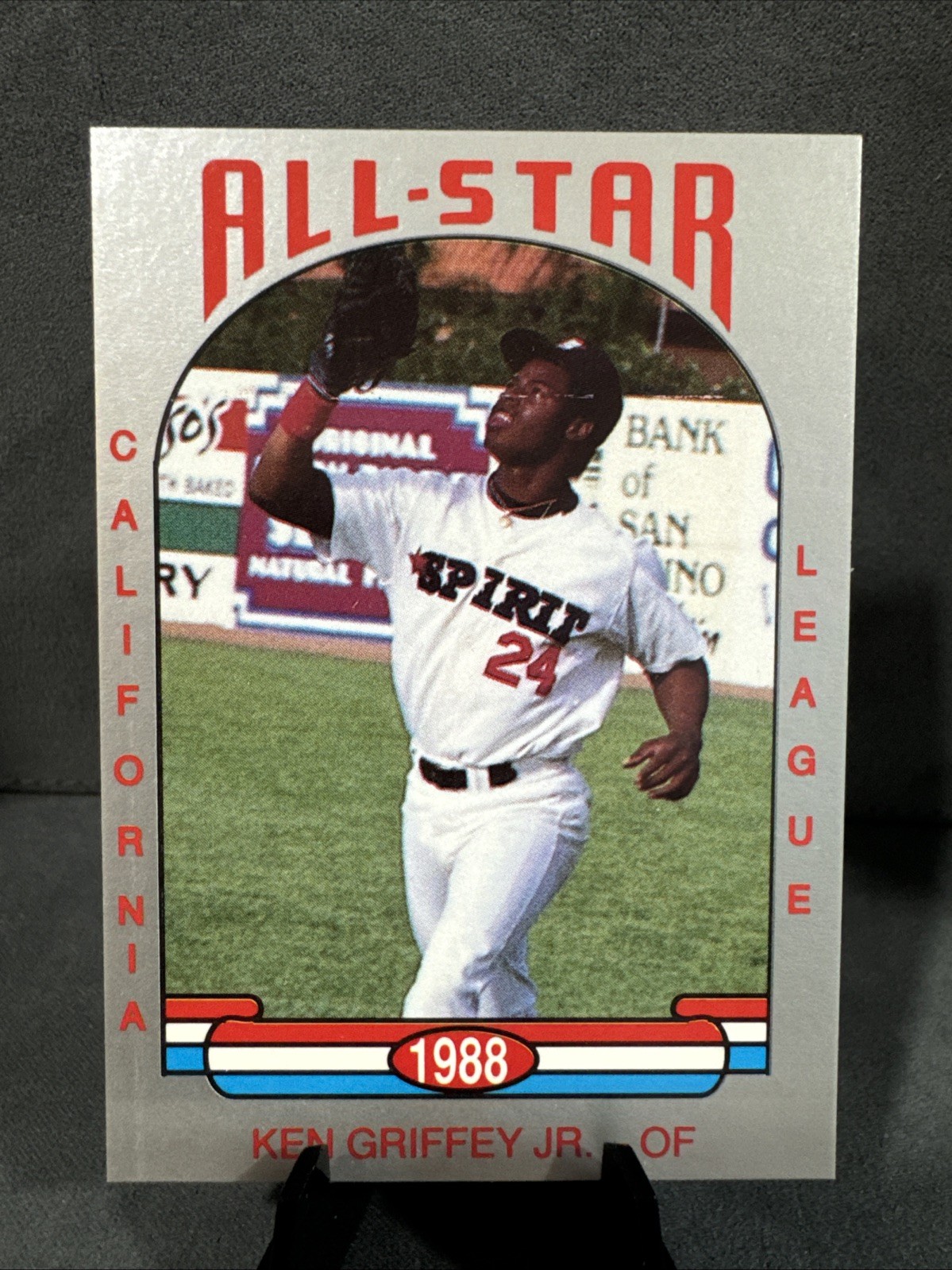 1988 Cal League California League All-Stars - Ken Griffey Jr #26 (RC)