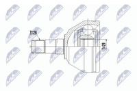 NTY Gelenksatz, Antriebswelle NPW-VV-075 FüR Volvo