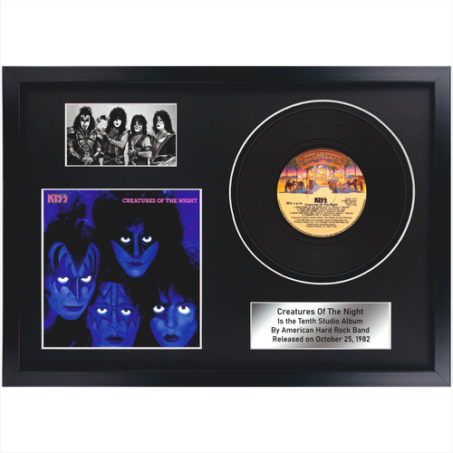 Kiss - Asylum / Rock Memorabilia / LP / Souvenir im schwarzen Rahmen / für Fans - Bild 14 von 20