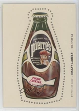 1979 Fleer Crazy Labels Pierre's (Perspiration H Back) #17 0nr3