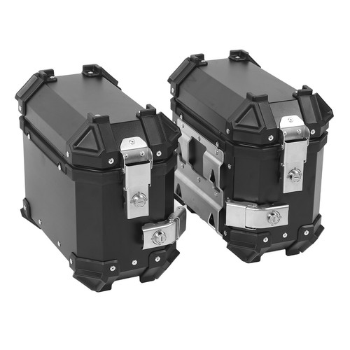New Motorcycle Side Box Aluminum Alloy Anti Theft 18L Capacity With Safety Lock - Picture 4 of 12