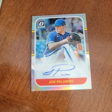 2021 DONRUSS OPTIC JOE PALUMBO AUTOGRAPH