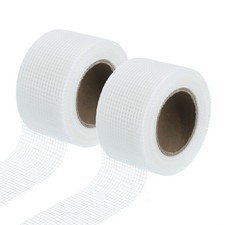 2 Roll Drywall Joint Tape, 2" x 66Ft Self-Adhesive Fiberglass Cement Board Tape