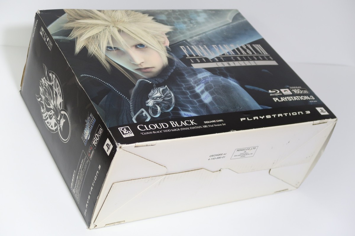 PS3 Playstation3 Final Fantasy VII Advent Children Cloud Black