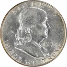 1950 Franklin Silver Half Dollar AU Uncertified #426
