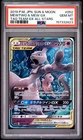 2019 POKEMON JAPANESE SUN & MOON TAG TEAM GX ALL STARS MEWTWO & MEW GX PSA 10