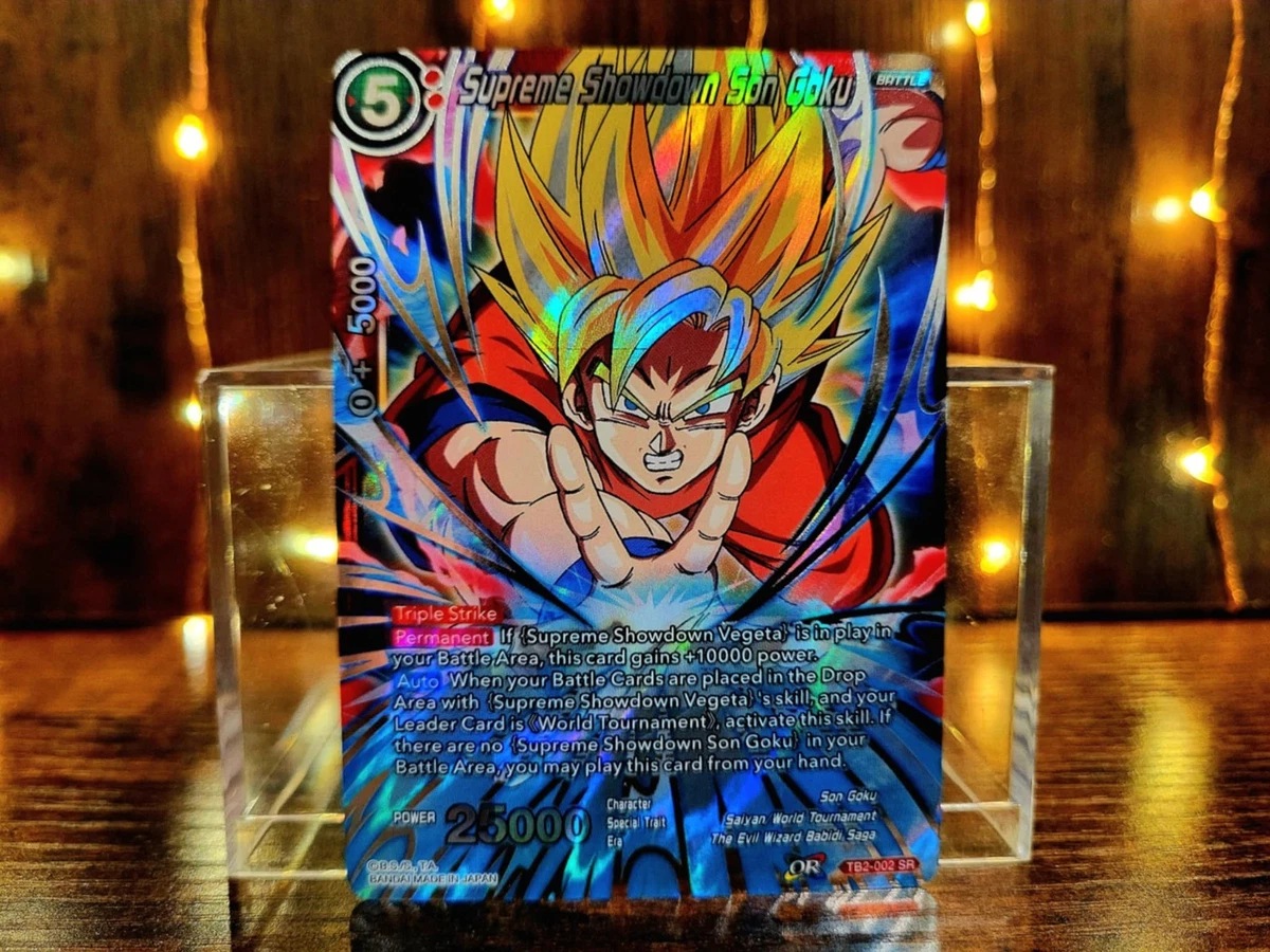 Dragon Ball CCG Super Rare Individual Collectible Card Game Cards