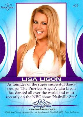 Lisa Ligon #48 2008 Bench Warmer Signature | eBay