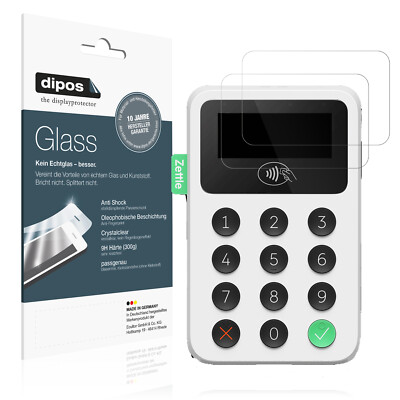 2x protective film for Zettle Reader 2 flexible glass protection 9H dipos