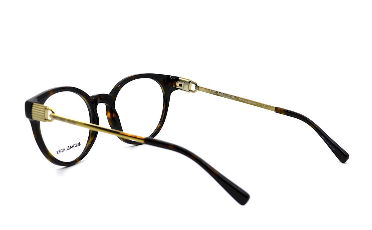 MICHAEL KORS MK4048 (KEA) 3293 HAVANA GOLD EYEGLASSES FRAME  display picture 2