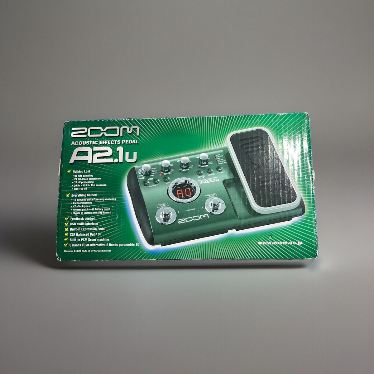 Zoom A2.1u Multi-Effects Guitar Effect Pedal for sale online Zoom A2.1u Multi-Effects Guitar Effect Pedal for sale online