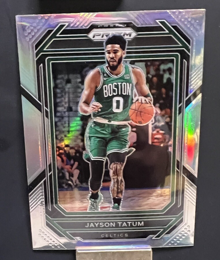 2022-23 Panini Prizm Jayson Tatum Silver Prizm #17 Celtics 2018-19 Silver Prizm