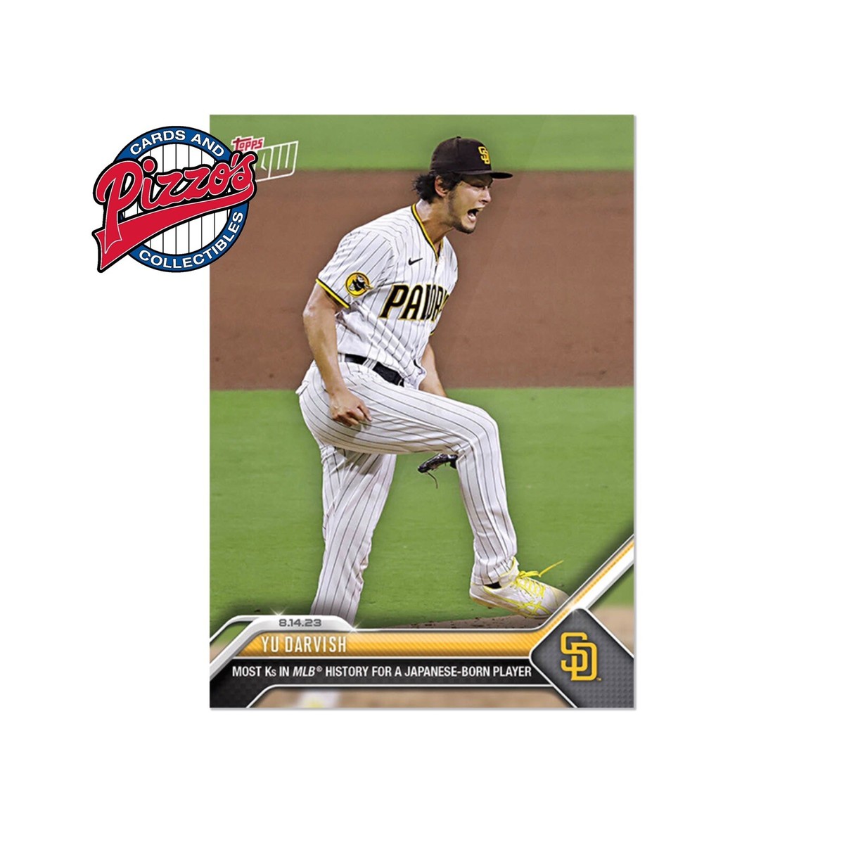 Yu Darvish Most K's By Japanese Player 2023 MLB TOPPS NOW