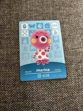 Marina  234 Animal Crossing Amiibo Card AUTHENTIC Series 3 NEW  