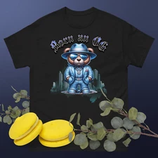 Born OG Sneaker Tee Shirt Hip Hop Big and Tall Graphic Original Gangster Sport T