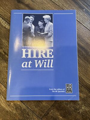 HIRE AT WILL By Staff Of National Institute Of Business Management