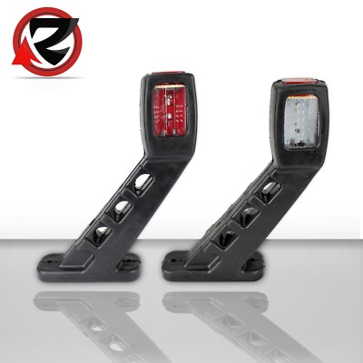 2x Positionsleuchten Umrissleuchten 12/24V LED 3 Fabre Anhänger LKW PKW E20