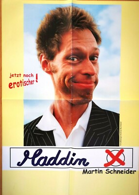 MARTIN SCHNEIDER - MADDIN 2001 TOUR - orig. Concert Poster -Plakat - A1 F/U 1173