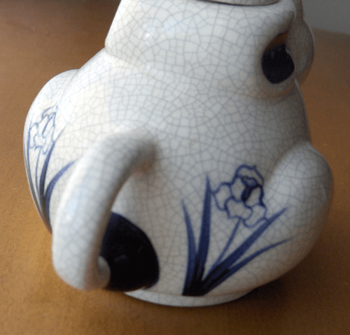 Potting Shed Dedham Rabbit figural bunny shaped teapot~Massachusetts~Pristine-NR - Picture 4 of 5
